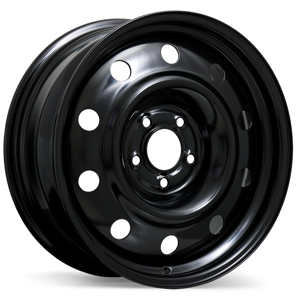 Steel / Acier – Traditional / Traditionnel – 17X7.0 – 5x115 – +40 mm – Noir