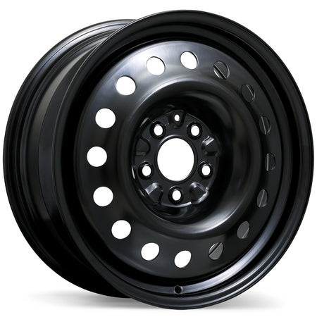 Steel / Acier – Traditional / Traditionnel – 17X7.0 – 5x114.3 – +45 mm – Noir