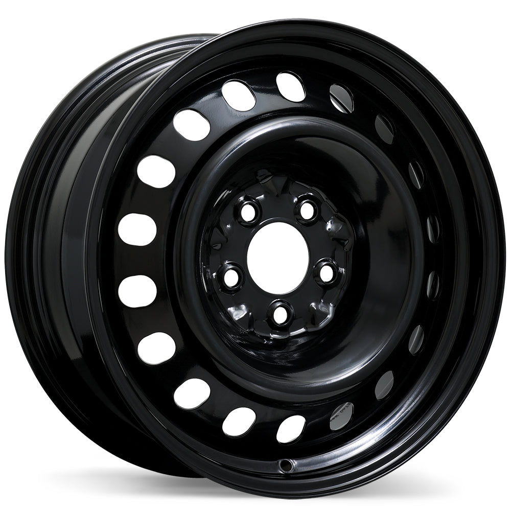 Steel / Acier – Traditional / Traditionnel – 17X7.0 – 5x114.3 – +40 mm – Noir