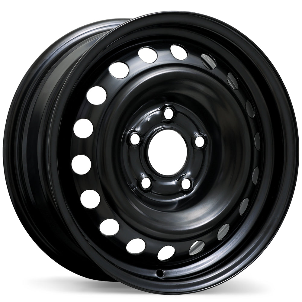Steel / Acier – Traditional / Traditionnel – 15X6.0 – 5x114.3 – +41 mm – Noir