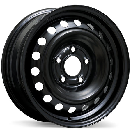 Steel / Acier – Traditional / Traditionnel – 15X6.0 – 5x114.3 – +41 mm – Noir