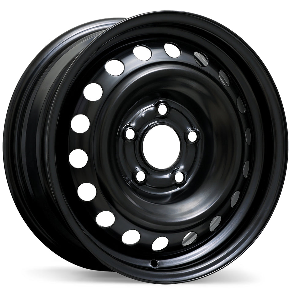 Steel / Acier – Traditional / Traditionnel – 15X6.0 – 5x114.3 – +41 mm – Noir