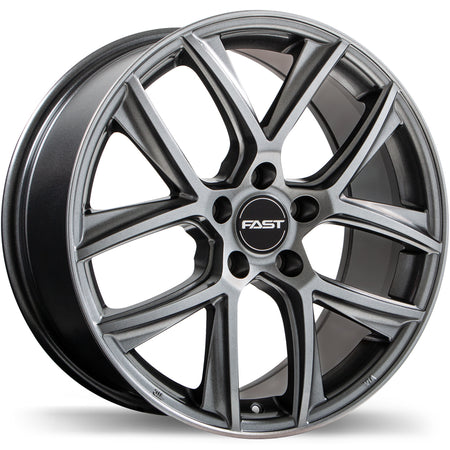 Fast Wheels – Tactic – 16X6.5 – 5x114.3 – +40 mm – Titane