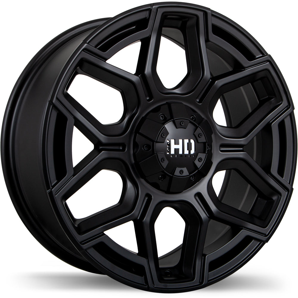 Fast HD – Thunder – 18X8.0 – 6x114.3 – +20 mm – Noir mat