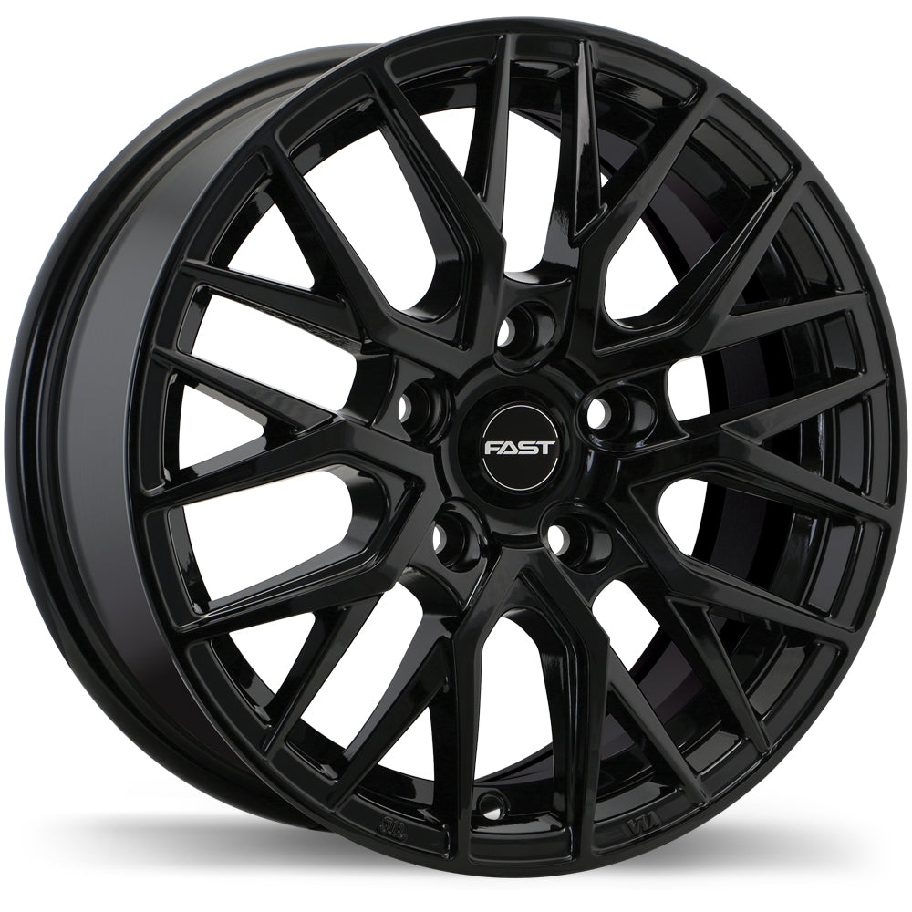 Fast Wheels – Tronic – 15X6.5 – 5x112 – +40 mm – Noir lustré