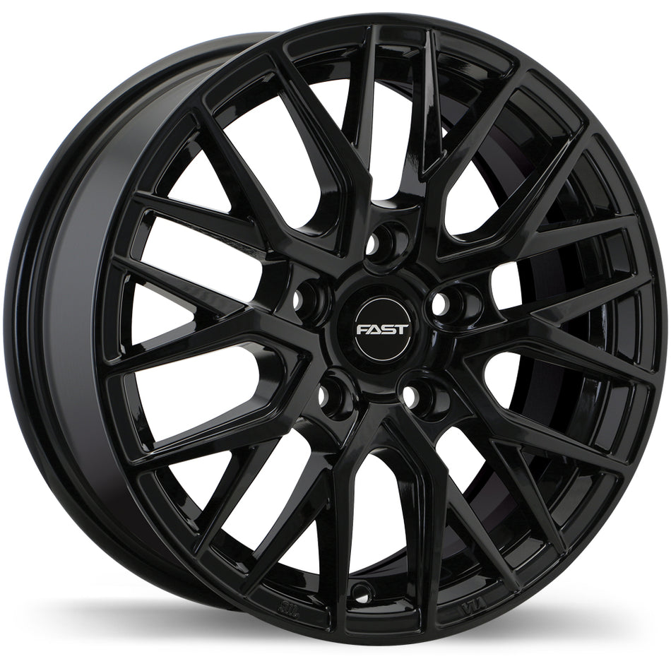 Fast Wheels – Tronic – 15X6.5 – 5x100 – +40 mm – Noir lustré