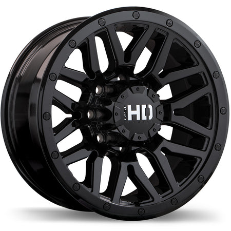 Fast HD – Menace – 17X8.0 – 8x170 – +15 mm – Noir lustré