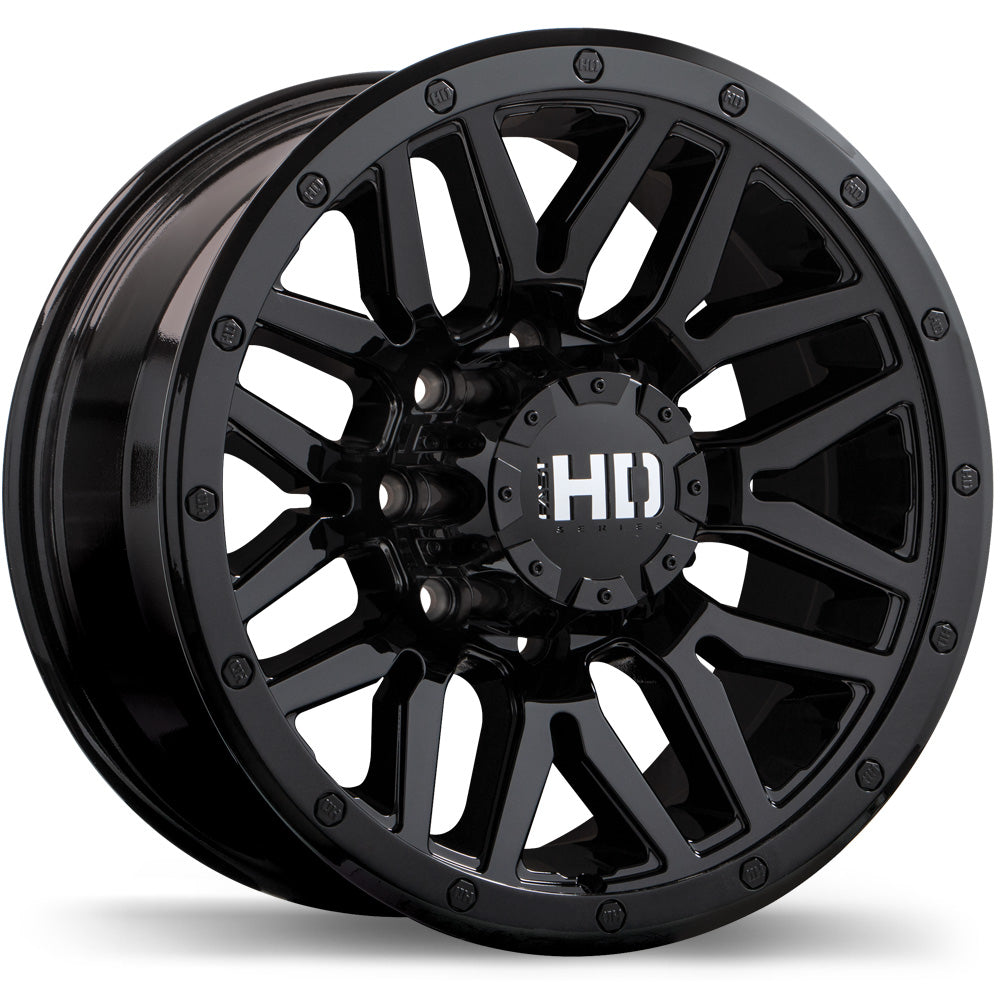 Fast HD – Menace – 17X8.0 – 8x165.1 – +15 mm – Noir lustré