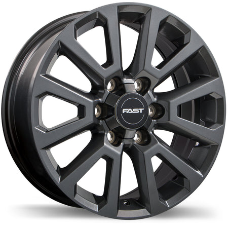 Fast Wheels – Storm II – 20X8.5 – 6x139.7 – +35 mm – Gunmétal lustré
