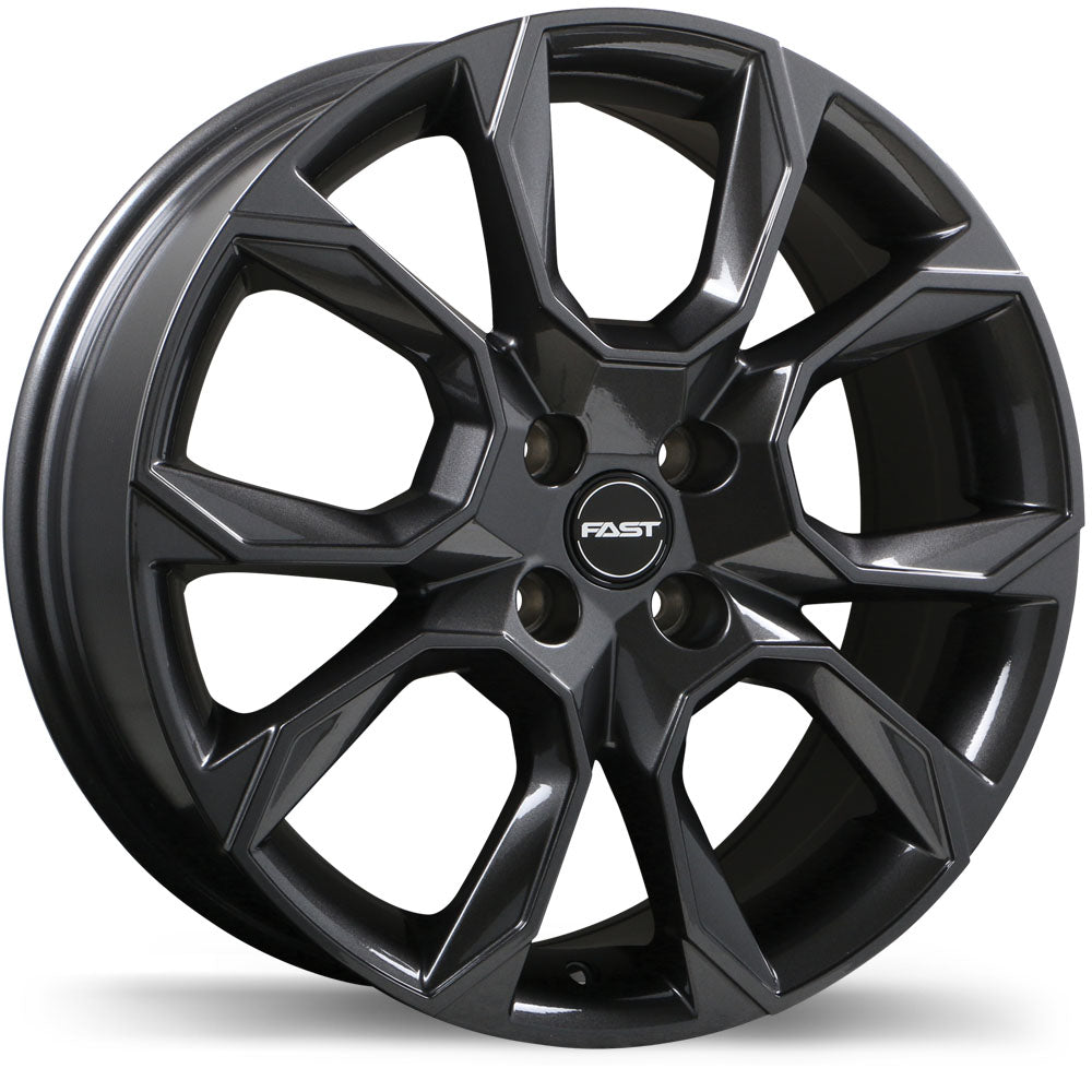Fast Wheels – Aventure – 16X6.5 – 4x100 – +40 mm – Gunmétal lustré