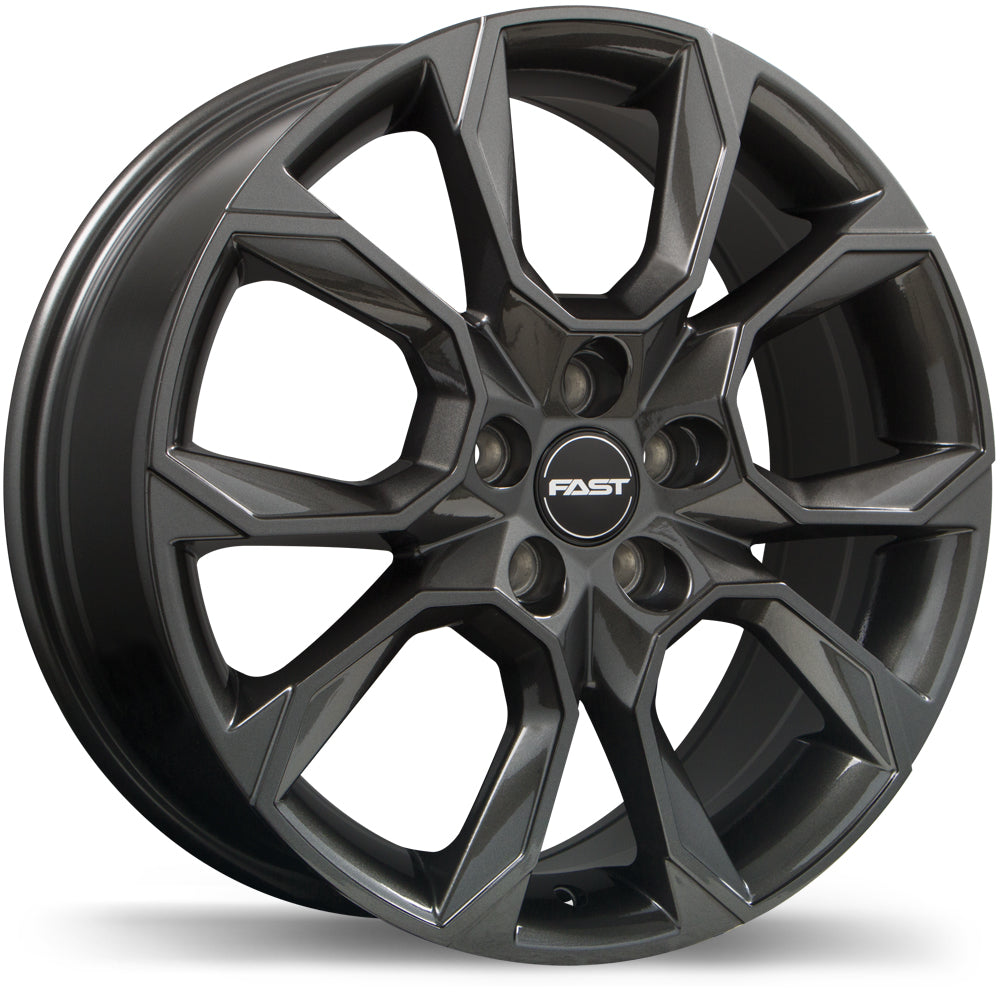 Fast Wheels – Aventure – 16X6.5 – 5x100 – +45 mm – Gunmétal lustré