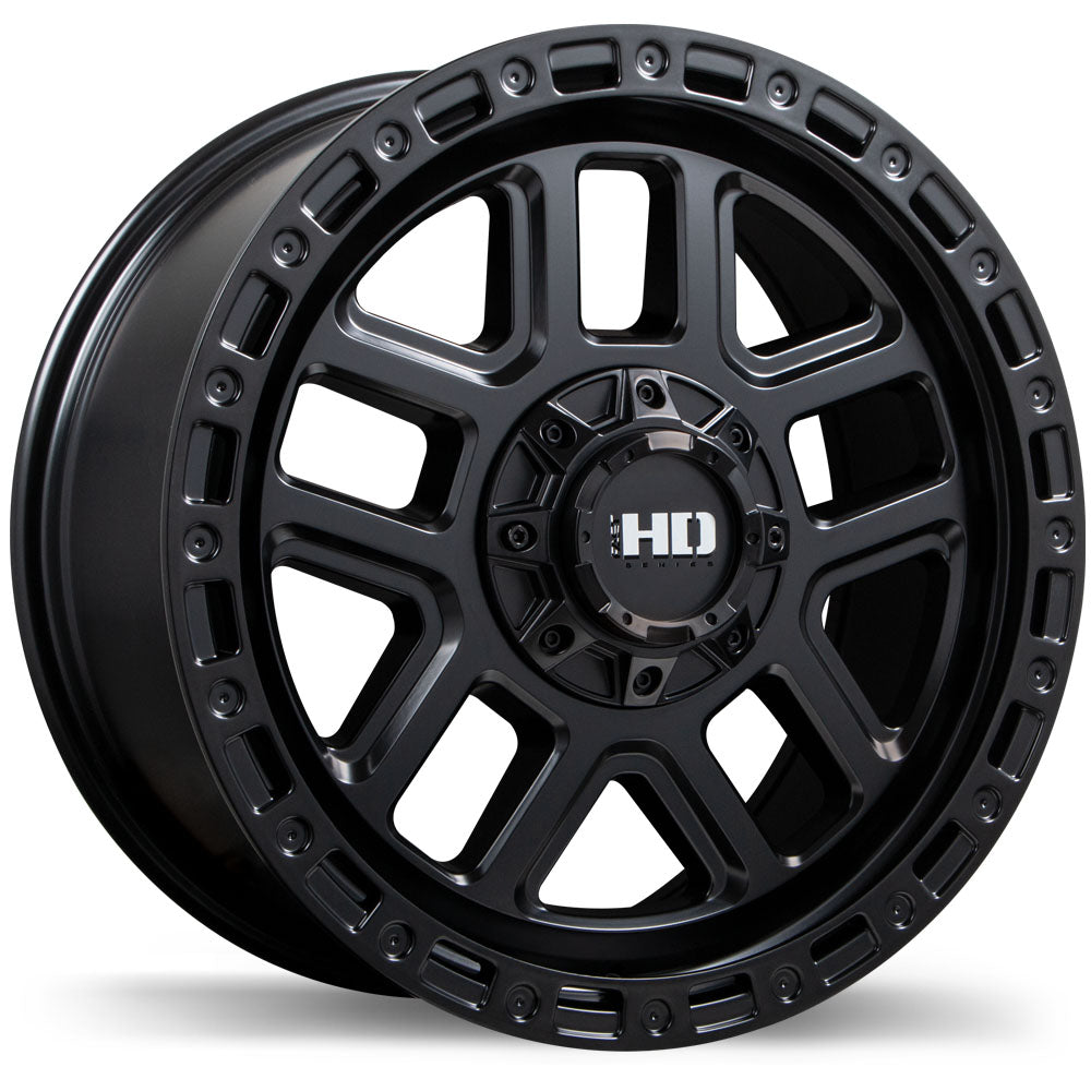 Fast HD – Summit – 18X8.0 – 6x135/139.7 – +25 mm – Noir satiné