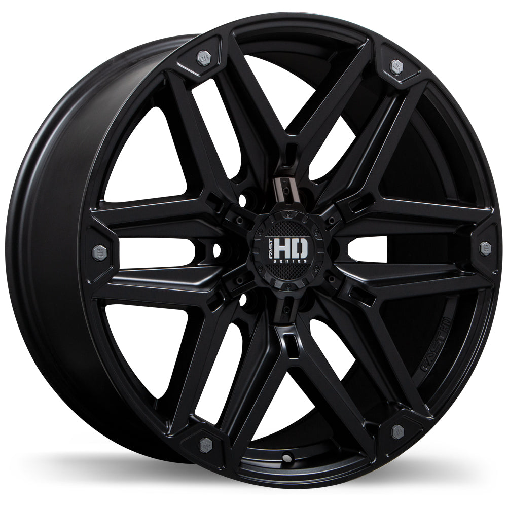 Fast HD – RECON – 18X9.0 – 6x135 – +25 mm – Noir satiné anthracite
