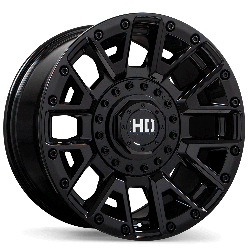 Fast HD – Knuckles – 18X9.0 – 5x150 – +0 mm – Noir lustré