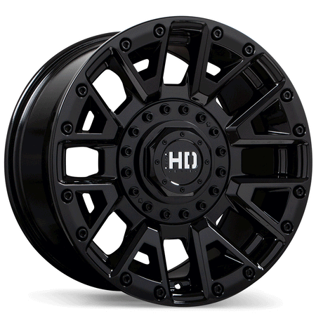 Fast HD – Knuckles – 18X9.0 – 8x180 – +0 mm – Noir lustré