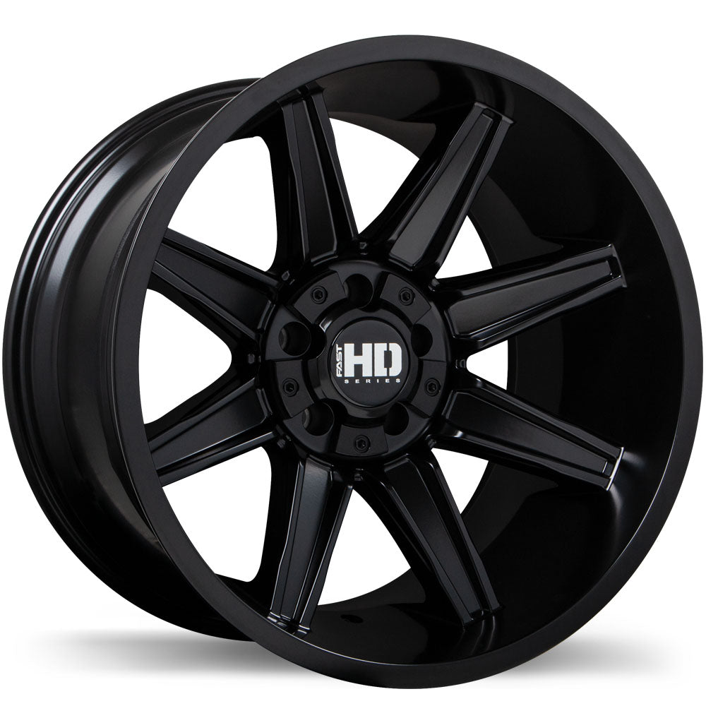 Fast HD – HAVOK – 20X12.0 – 5x127/139.7 – -44 mm – Noir satiné