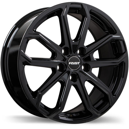 Fast Wheels – Impression – 17X7.5 – 5x114.3 – +35 mm – Noir lustré