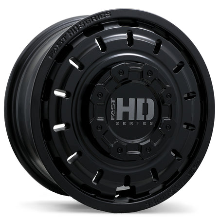 Fast HD – Axle – 16X6.5 – 6x130 – +60 mm – Noir satiné