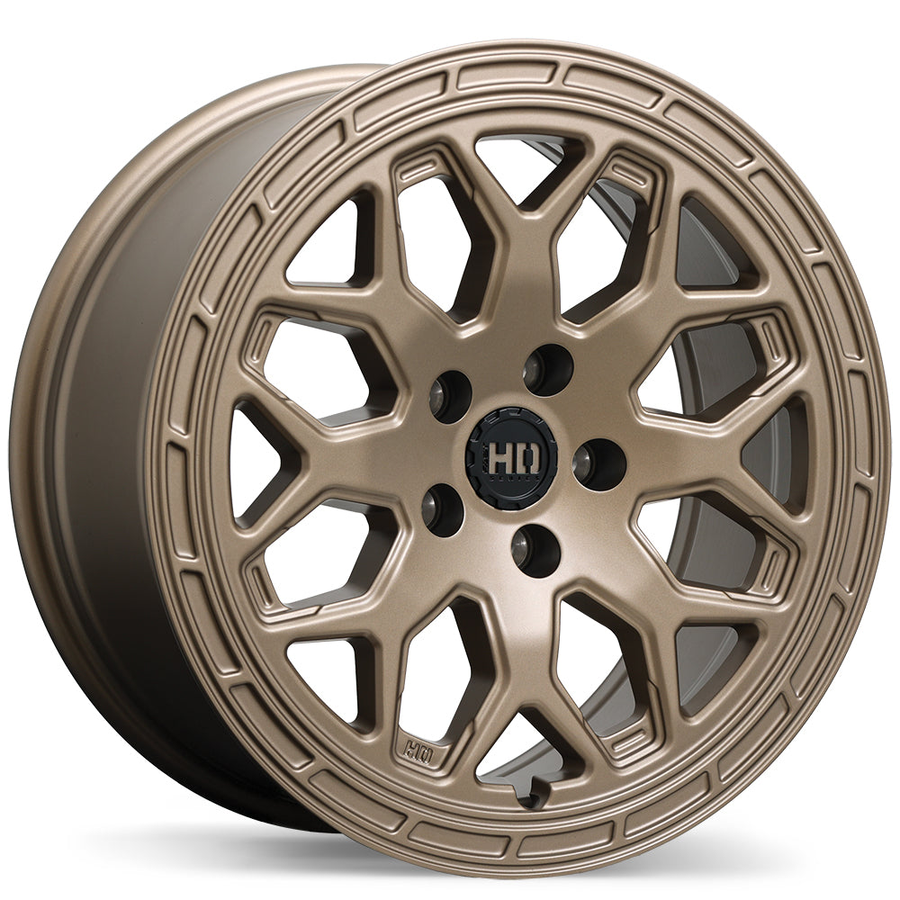 Fast HD – Bandit – 17X7.5 – 5x114.3 – +35 mm – Bronze satiné