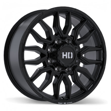 Fast HD – Grit – 20X8.5 – 8x165.1 – +54 mm – Noir satiné avec fraisage