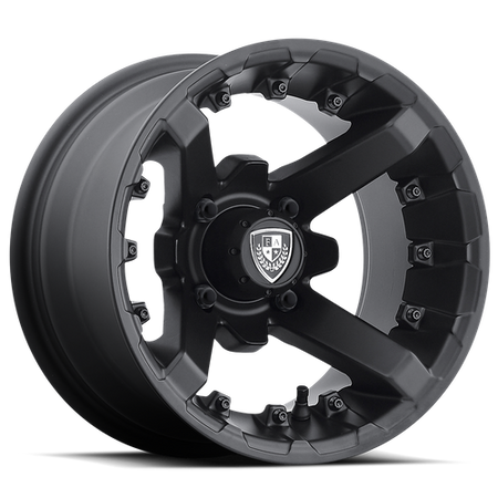 Fairway Alloys FA138 BATTLE UTV – 12X7 – 4X101.6 – -47 mm – MATTE BLACK