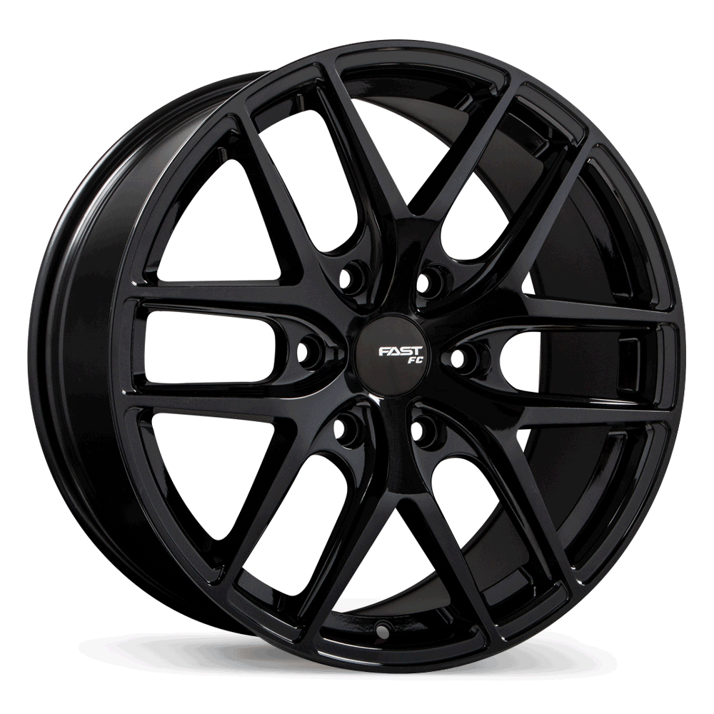 Fast Wheels – FC04X – 18X8.5 – 6x139.7 – +20 mm – Noir métallique
