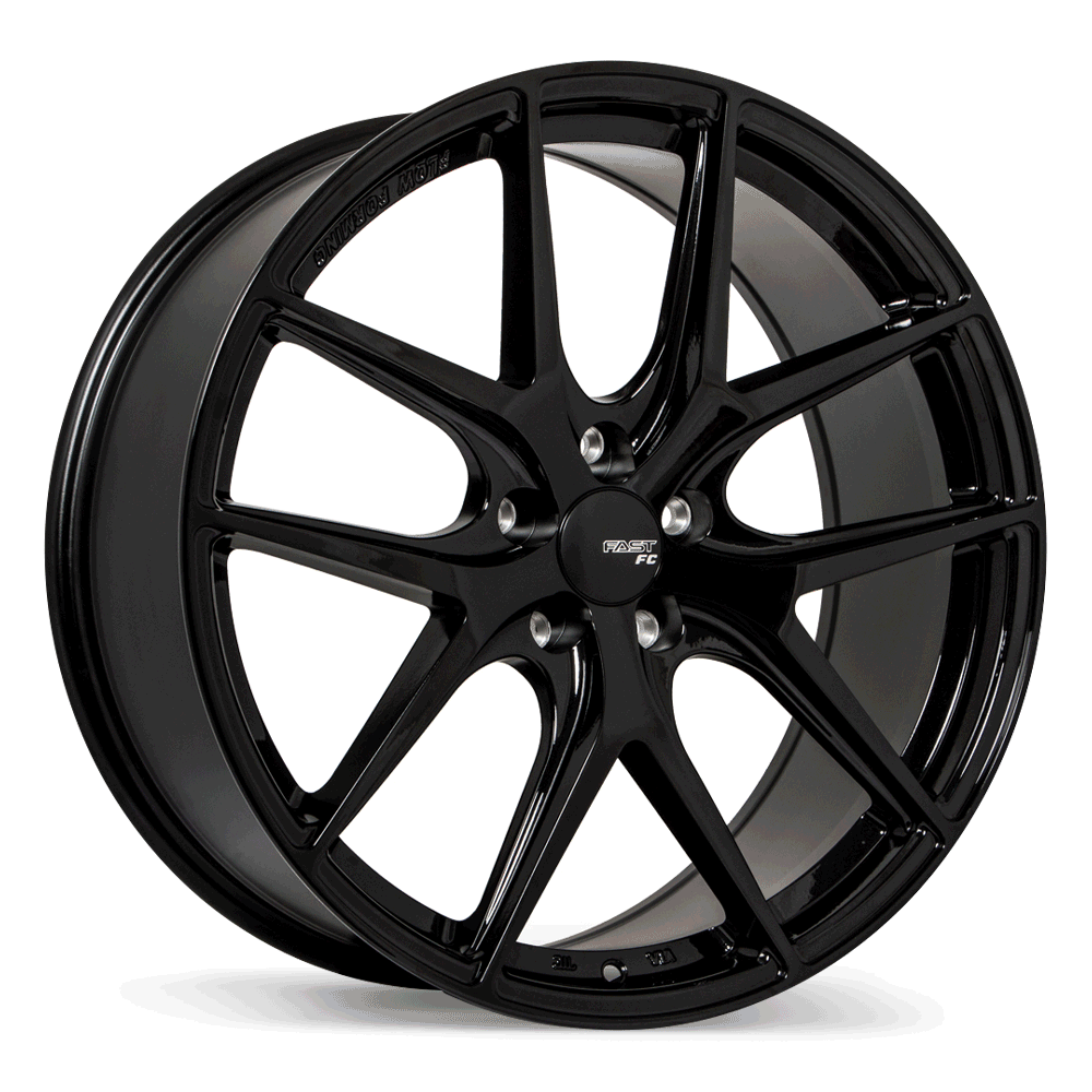 Fast Wheels – FC04 – 19X8.5 – 5x100 – +35 mm – Noir métallique