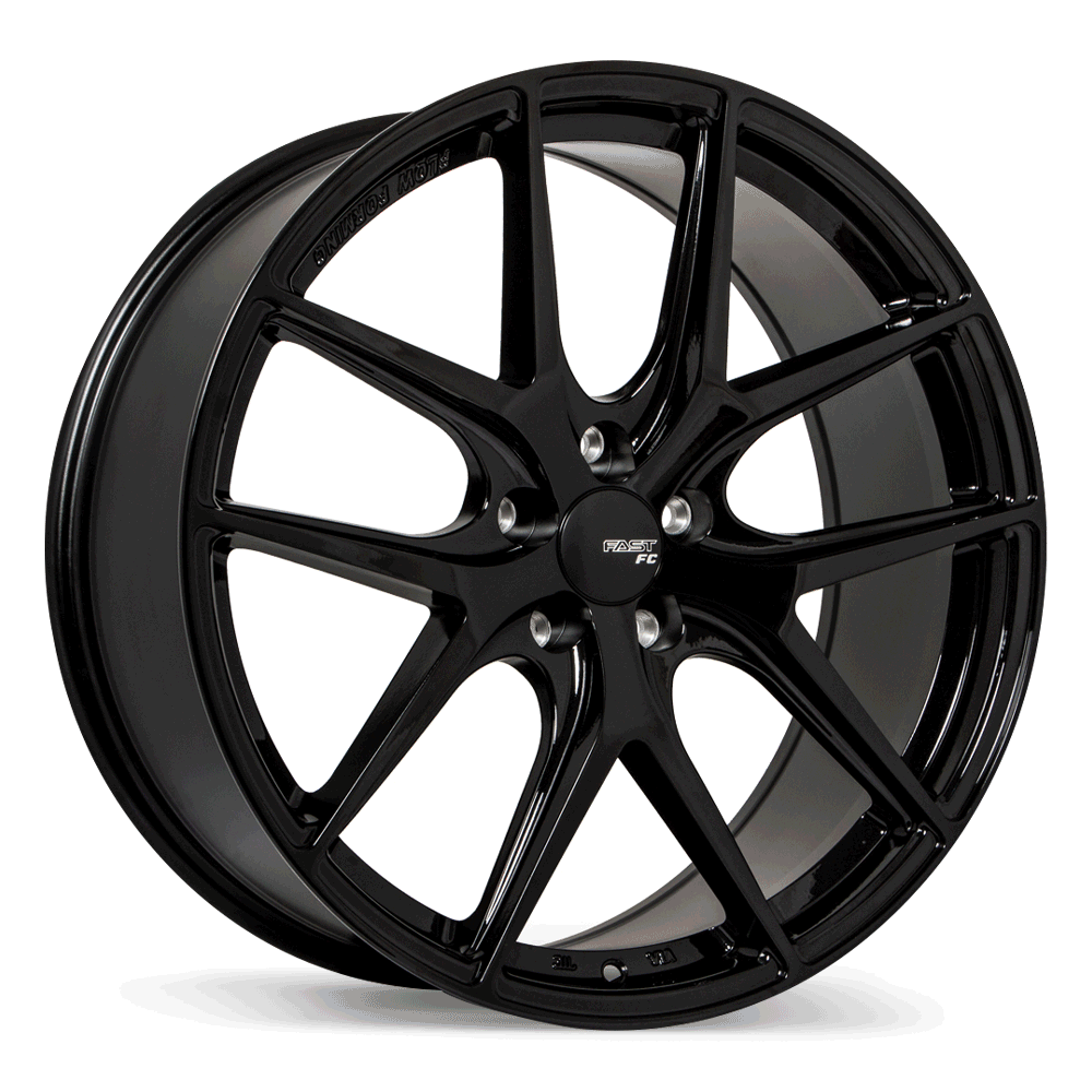 Fast Wheels – FC04 – 17X8.0 – 5x114.3 – +35 mm – Noir métallique