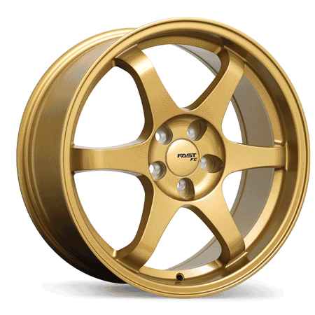 Fast Wheels – FC09 – 18X8.0 – 5x108 – +35 mm – Or satiné