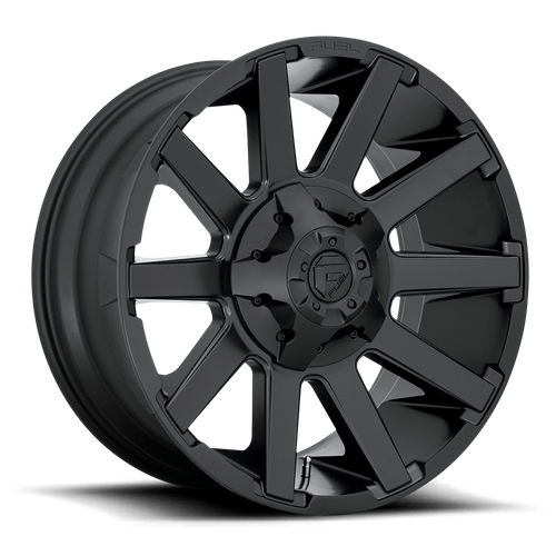 Fuel 1PC D437 CONTRA – 20X9 – 5X114.3/5X127 – 1 mm – SATIN BLACK