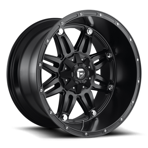 Fuel 1PC D531 HOSTAGE – 17X9 – 5X127/5X135 – 1 mm – MATTE BLACK