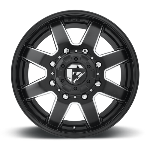 Fuel 1PC D538 MAVERICK – 20X8.25 – 8X165.1 – 122 mm – MATTE BLACK MILLED