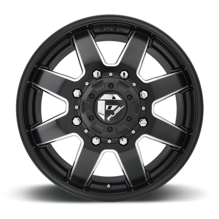 Fuel 1PC D538 MAVERICK – 20X8.25 – 8X165.1 – 122 mm – MATTE BLACK MILLED