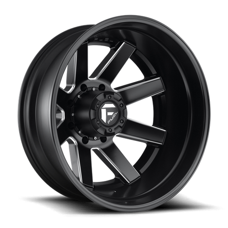 Fuel 1PC D538 MAVERICK – 24X8.25 – 8X200 – -227 mm – MATTE BLACK MILLED