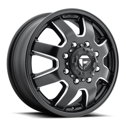 Fuel 1PC D538 MAVERICK – 17X6.5 – 8X165.1 – 116 mm – MATTE BLACK MILLED