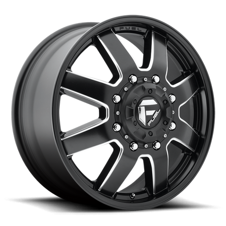 Fuel 1PC D538 MAVERICK – 20X8.25 – 8X165.1 – 122 mm – MATTE BLACK MILLED