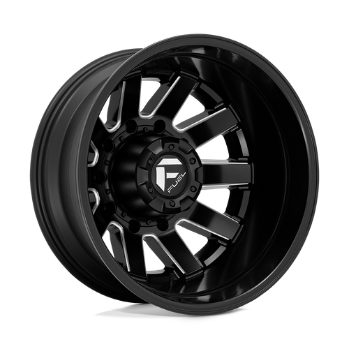 Fuel 1PC D538 MAVERICK – 20X8.25 – 10X225 – -202 mm – MATTE BLACK MILLED