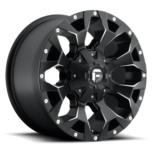 Fuel 1PC D546 ASSAULT – 17X8.5 – 6X135/6X139.7 – 25 mm – MATTE BLACK MILLED