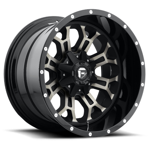 Fuel 1PC D561 CRUSH – 20X9 – 6X135/6X139.7 – 1 mm – GLOSS MACH DOUBLE DARK TINT