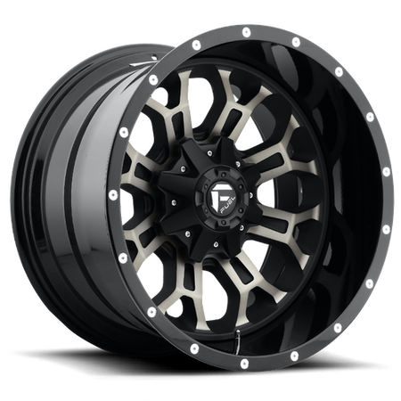 Fuel 1PC D561 CRUSH – 20X9 – 6X135/6X139.7 – 1 mm – GLOSS MACH DOUBLE DARK TINT