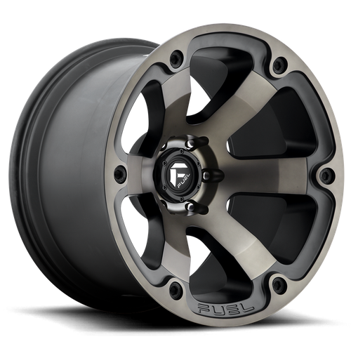 Fuel 1PC D564 BEAST – 18X9 – 6X135 – 1 mm – MATTE BLACK DOUBLE DARK TINT