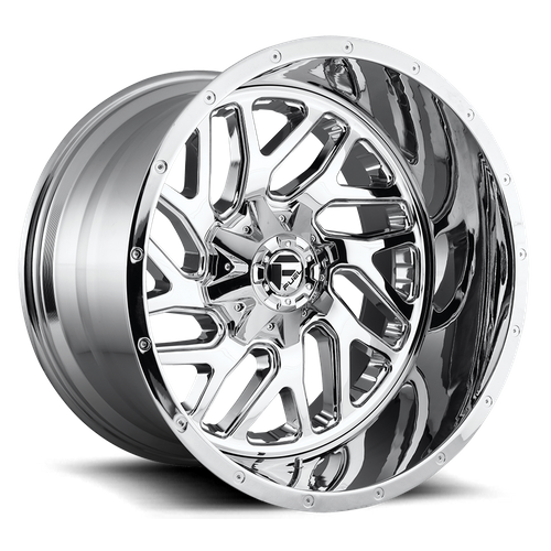 Fuel 1PC D609 TRITON – 22X10 – 8X165.1 – -18 mm – CHROME PLATED
