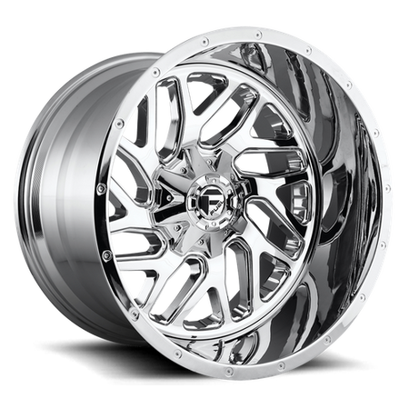 Fuel 1PC D609 TRITON – 22X10 – 8X165.1 – -18 mm – CHROME PLATED