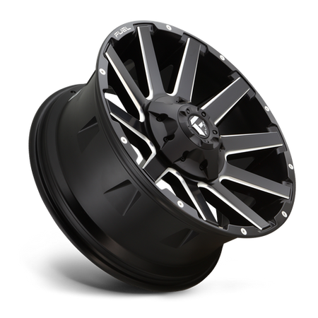 Fuel 1PC D616 CONTRA – 20X9 – 6X135/6X139.7 – 20 mm – MATTE BLACK MILLED