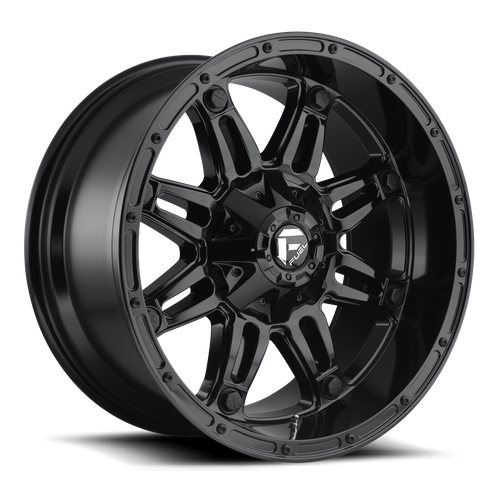 Fuel 1PC D625 HOSTAGE – 20X9 – 6X135/6X139.7 – 20 mm – GLOSS BLACK