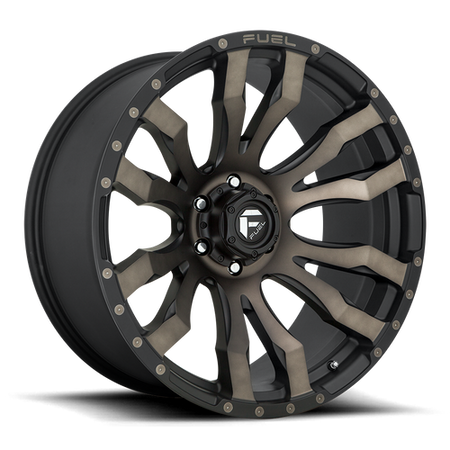 Fuel 1PC D674 BLITZ – 18X9 – 5X127 – 1 mm – MATTE BLACK DOUBLE DARK TINT