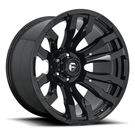 Fuel 1PC D675 BLITZ – 22X12 – 6X139.7 – -44 mm – GLOSS BLACK