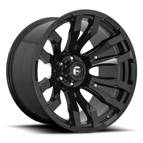 Fuel 1PC D675 BLITZ – 22X12 – 6X135 – -44 mm – GLOSS BLACK