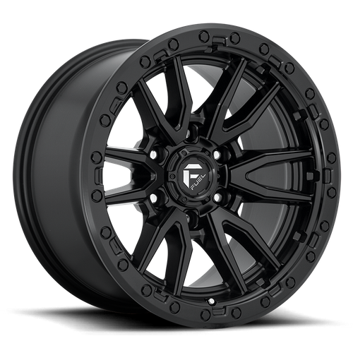 Fuel 1PC D679 REBEL – 17X9 – 6X139.7 – 1 mm – MATTE BLACK