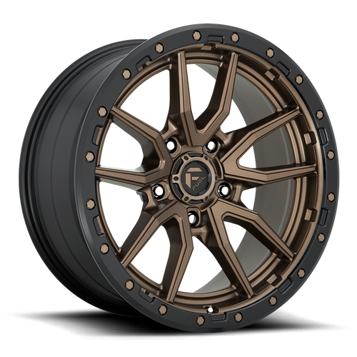 Fuel 1PC D681 REBEL – 20X9 – 5X127 – 1 mm – MATTE BRONZE BLACK BEAD RING